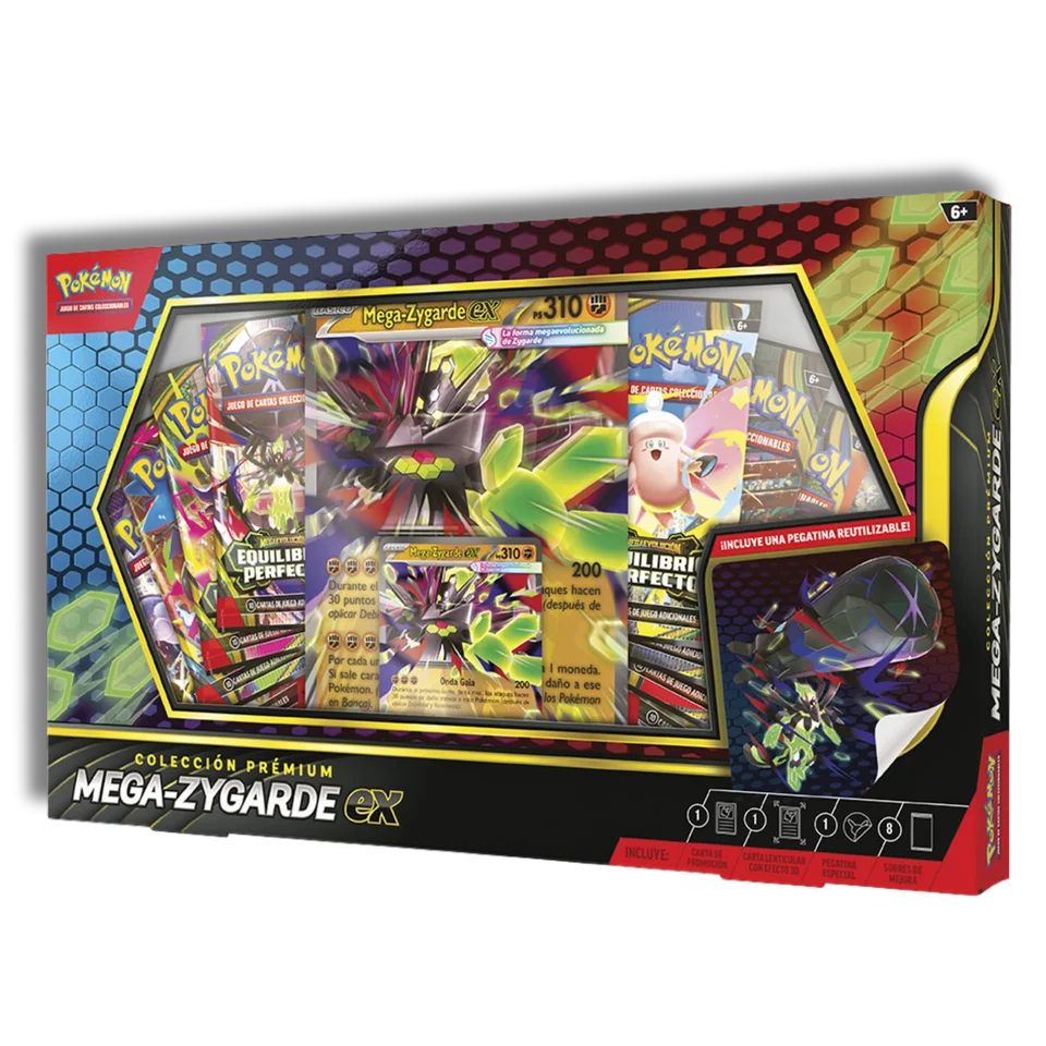 Pokémon TCG: Mega Zygarde ex Colección Premium (Español)
