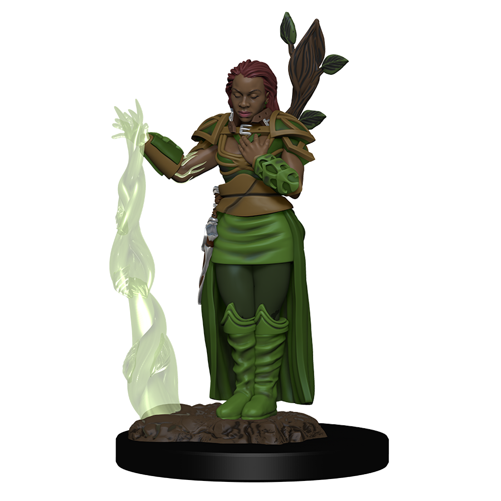 Imagen de D&D Icons of the Realms Premium Figure: Female Human Druid – Prepintada