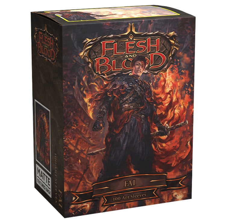 Dragon Shield Flesh and Blood: Fai – Matte Art Sleeves (100 ct.)