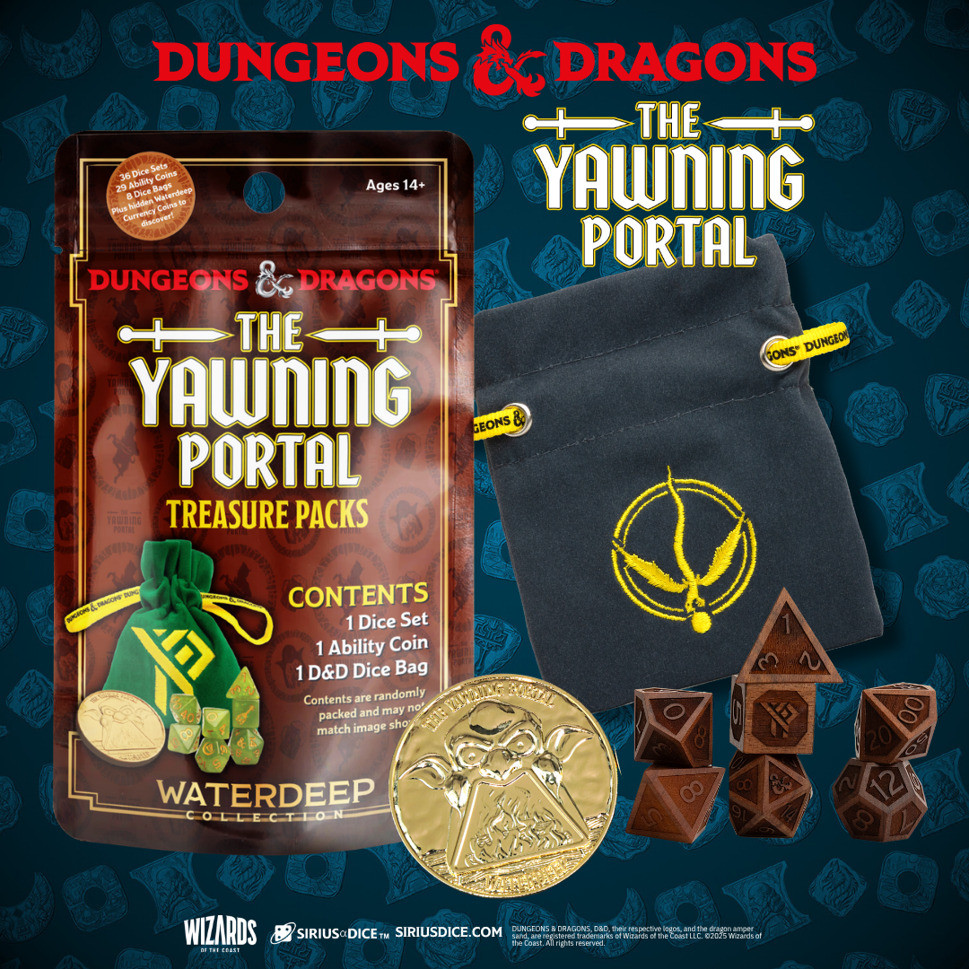 The Yawning Portal Treasure Pack Dice Set