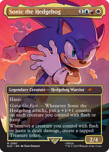 Secret Lair x Sonic the Hedgehog: Friends & Foes – Non-Foil