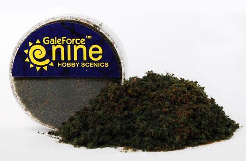 Basing: Hobby Round- Dark Conifer Flock Blend
