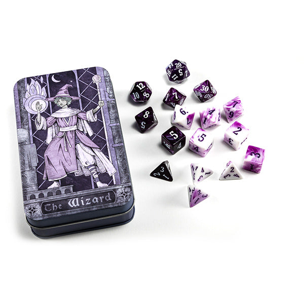 G Class Premium Dice: Wizard Set Tin