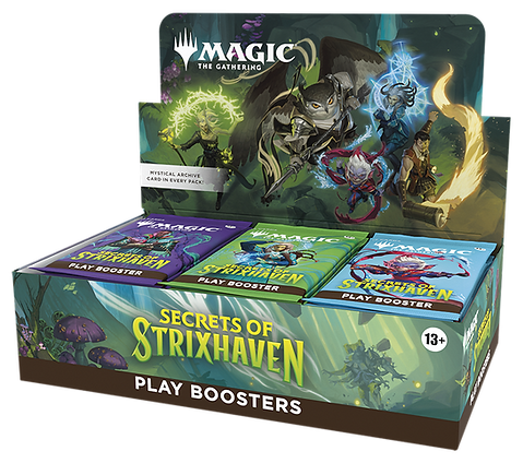 Magic: The Gathering – Secrets of Strixhaven – Play Booster Display