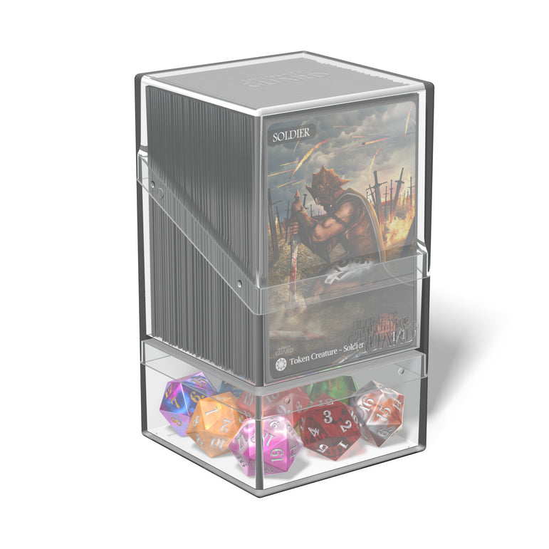 Ultimate Guard Boulder'n'Tray 100+ – Clear