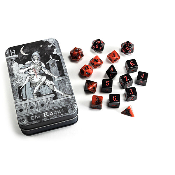 G Class Dice: Rogue Set Tin (16 Dice)