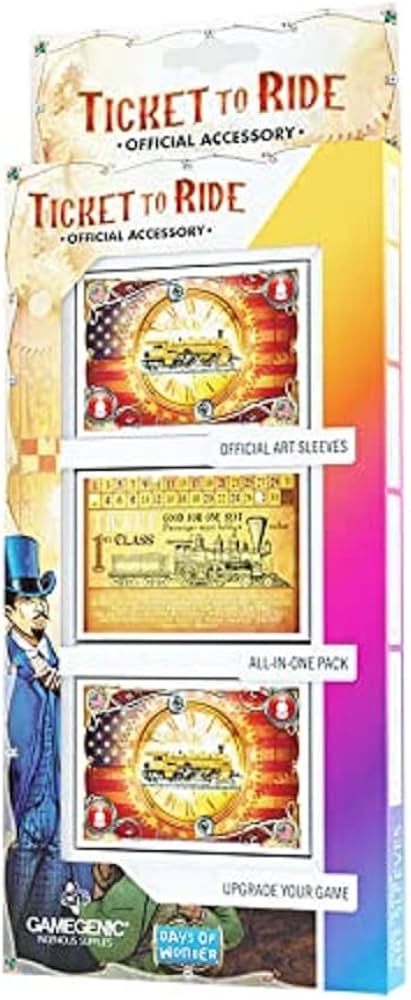 Ticket to Ride official Sleeves