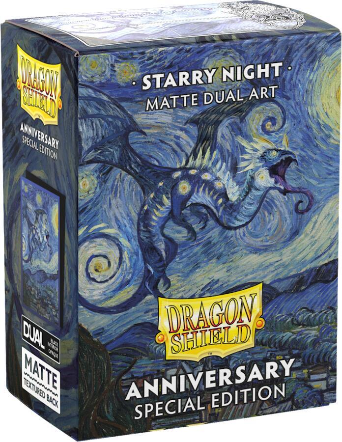Dragon Shield Starry Night – Matte Dual Art Sleeves (100 ct.)