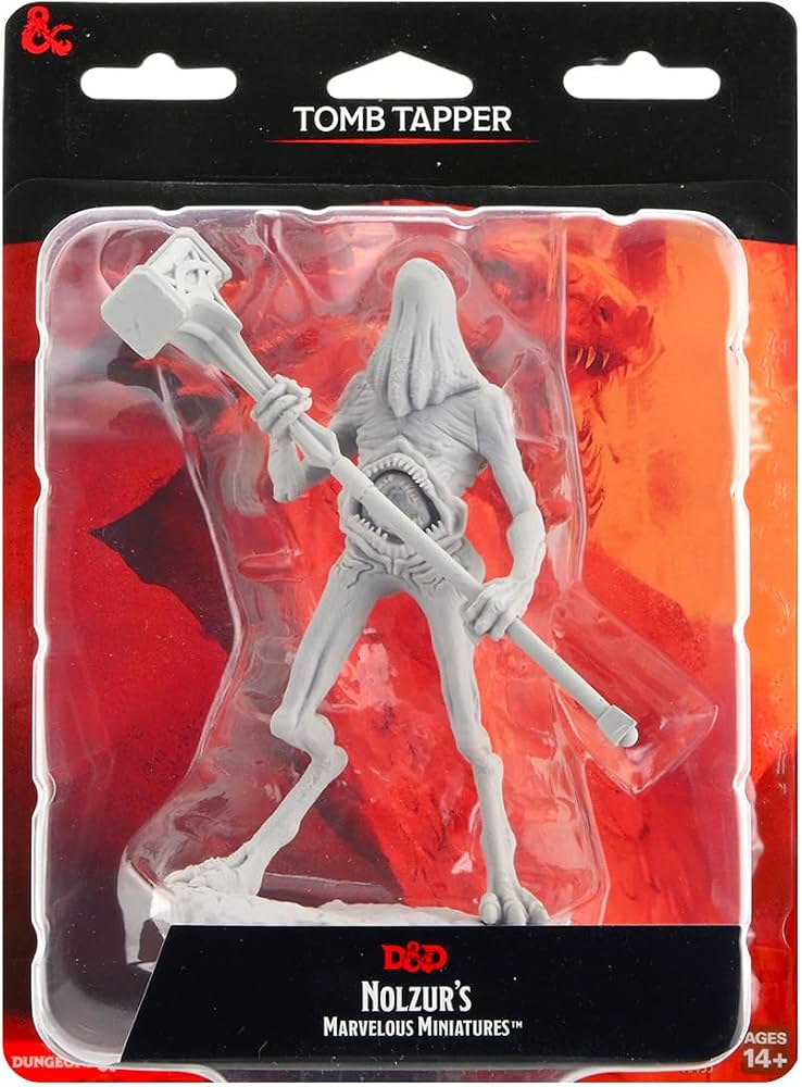 D&D Nolzur’s Marvelous Miniatures: Tomb Tapper – Sin pintar