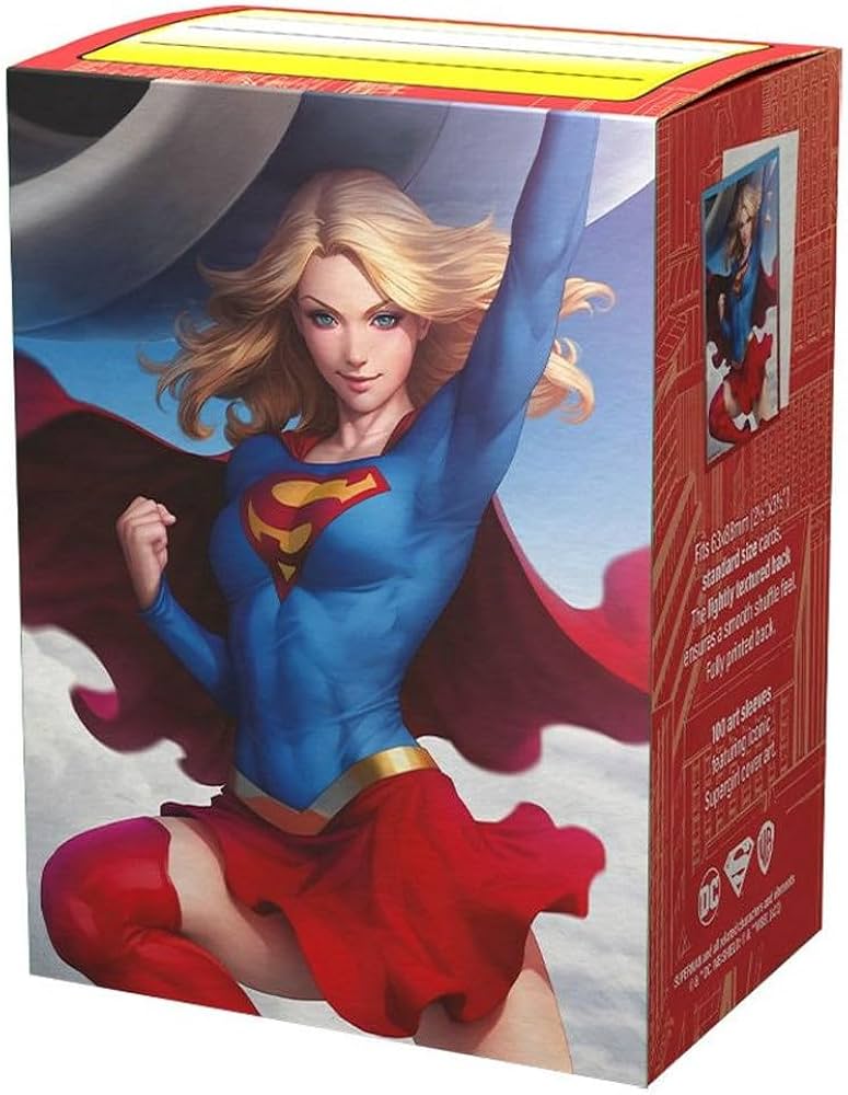 Dragon Shield Supergirl – Brushed Art Sleeves (100 ct.)