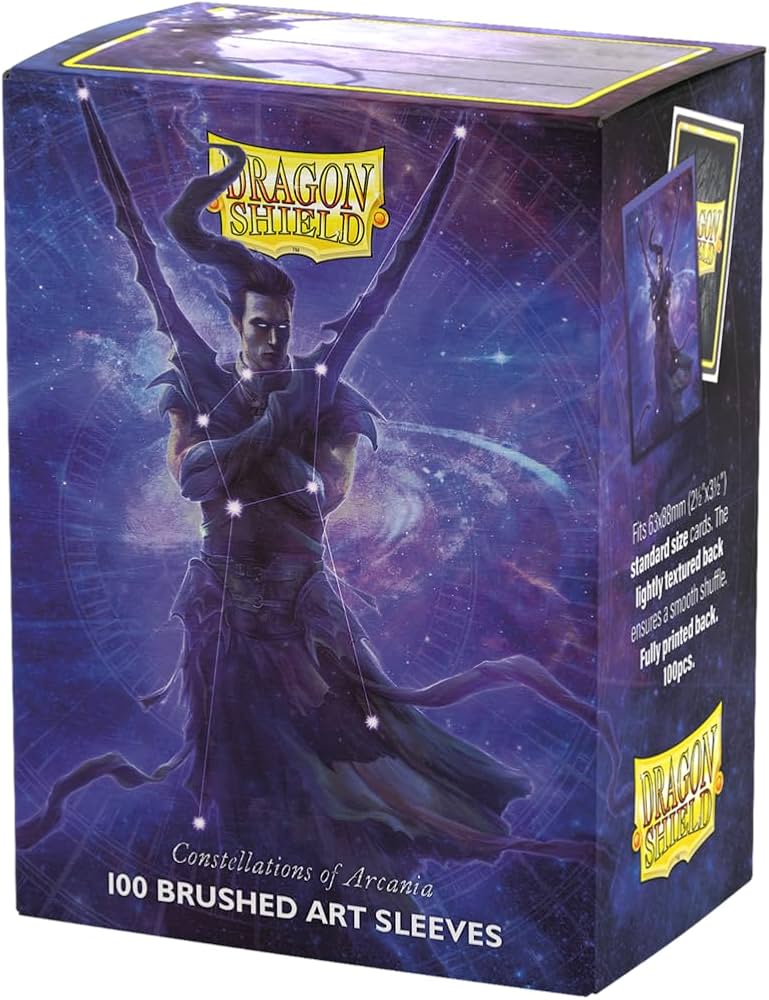 Dragon Shield Sleeves: Standard- Brushed 'Constellations: Alaric' Art, Limited