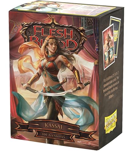 Dragon Shield Flesh and Blood: Kassai – Matte Art Sleeves (100 ct.)