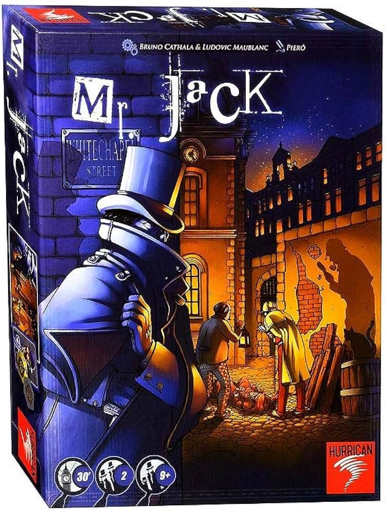 Portada de Mr. Jack – Revised Edition – Inglés