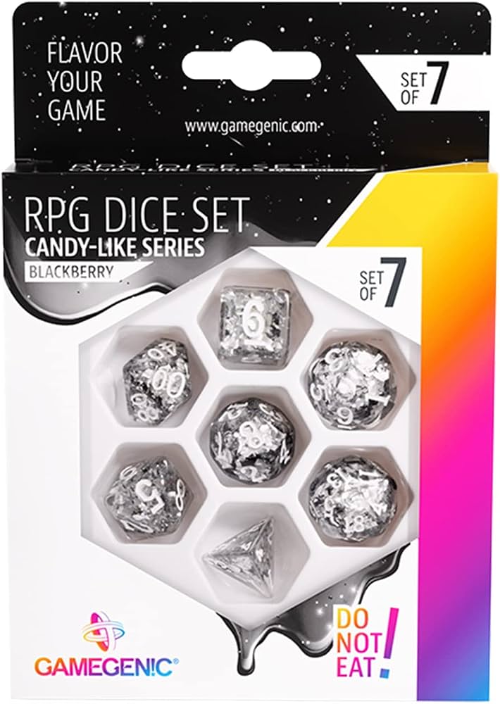 Gamegenic Candy Like Blackberry RPG Set