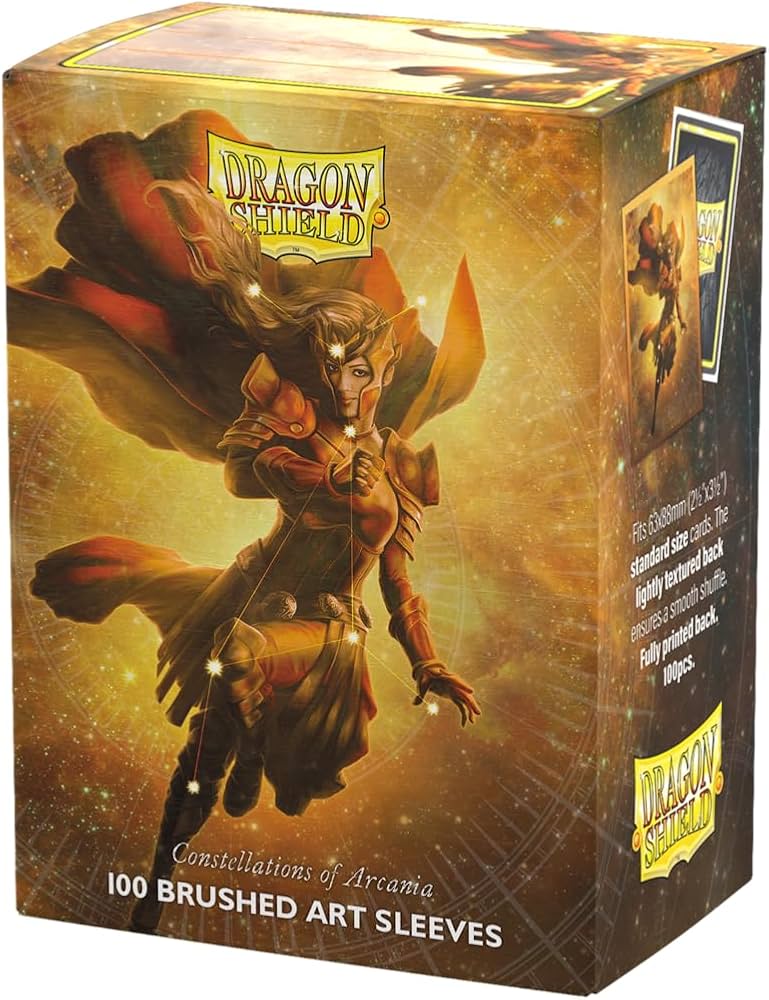 Dragon Shield Sleeves: Standard- Brushed 'Constellations: Alaria' Art, Limited