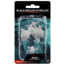 D&D Unpainted Black Dragon Wyrmling