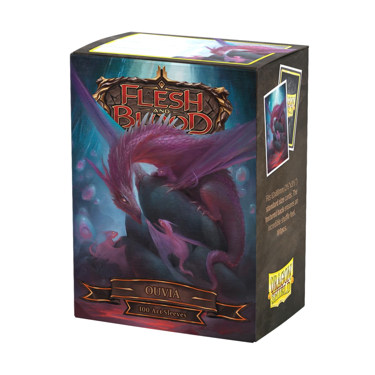 Dragon Shield Flesh and Blood: Ouvia – Matte Art Sleeves (100 ct.)
