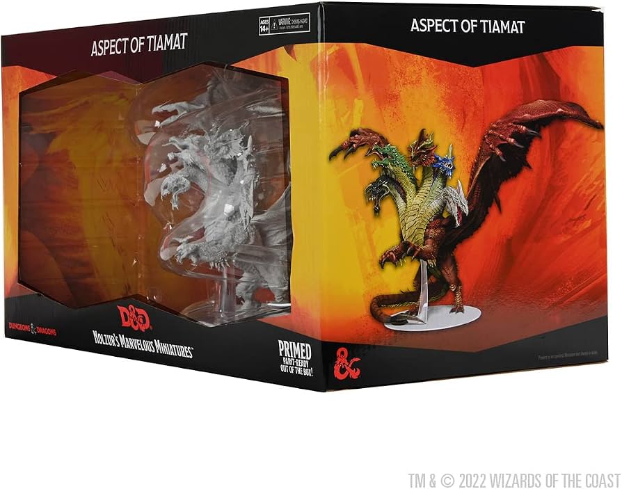 D&D Nolzur’s Marvelous Miniatures: Aspect of Tiamat – Sin pintar