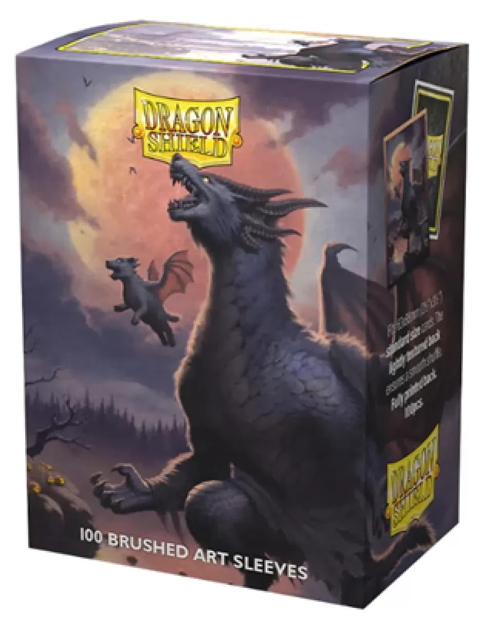 Dragon Shield Sleeves: Standard- Brushed 'Halloween 2023' Art, Limited Edition