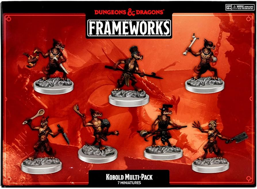 Imagen de D&D Frameworks: Kobolds – Kit sin pintar