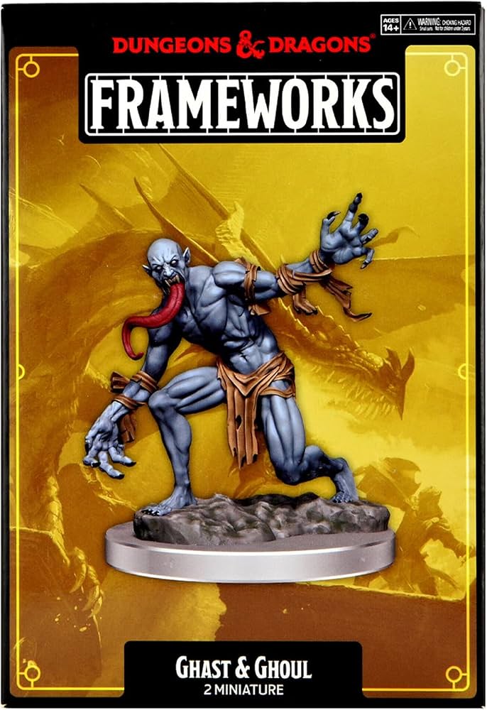 Imagen de D&D Frameworks: Ghast & Ghoul – Kit sin pintar