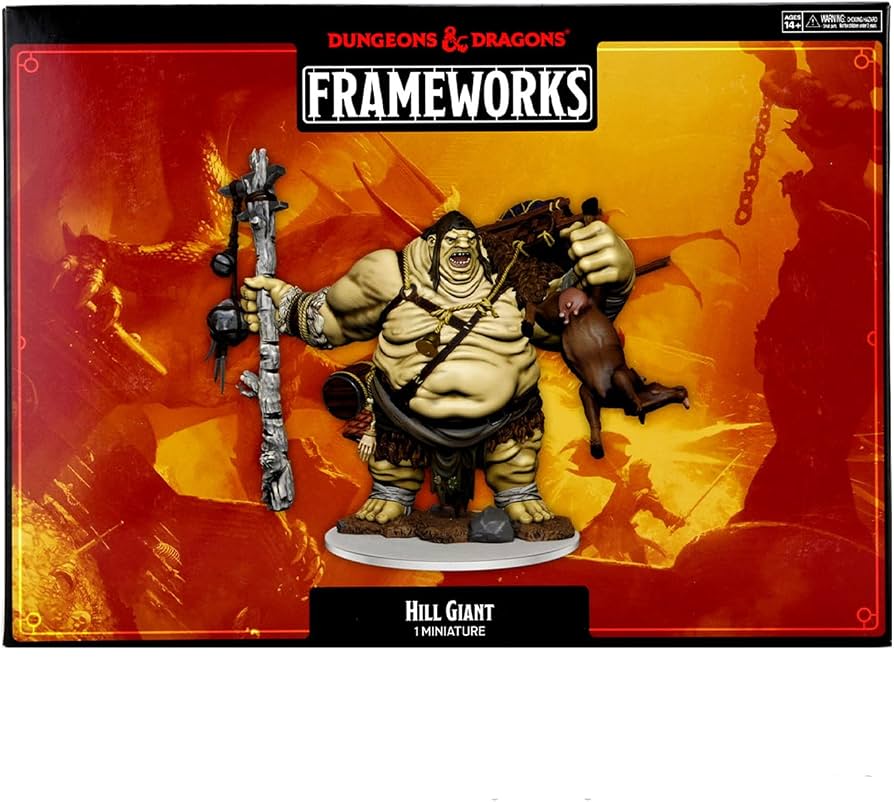 Imagen de D&D Frameworks: Hill Giant – Kit sin pintar