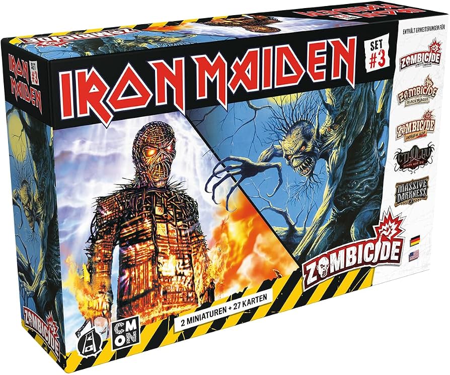 ASMODEE - Zombicide: Iron Maiden Pack #3 (Inglés)