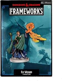 D&D Frameworks: Wave 1- Elf Wizard Female