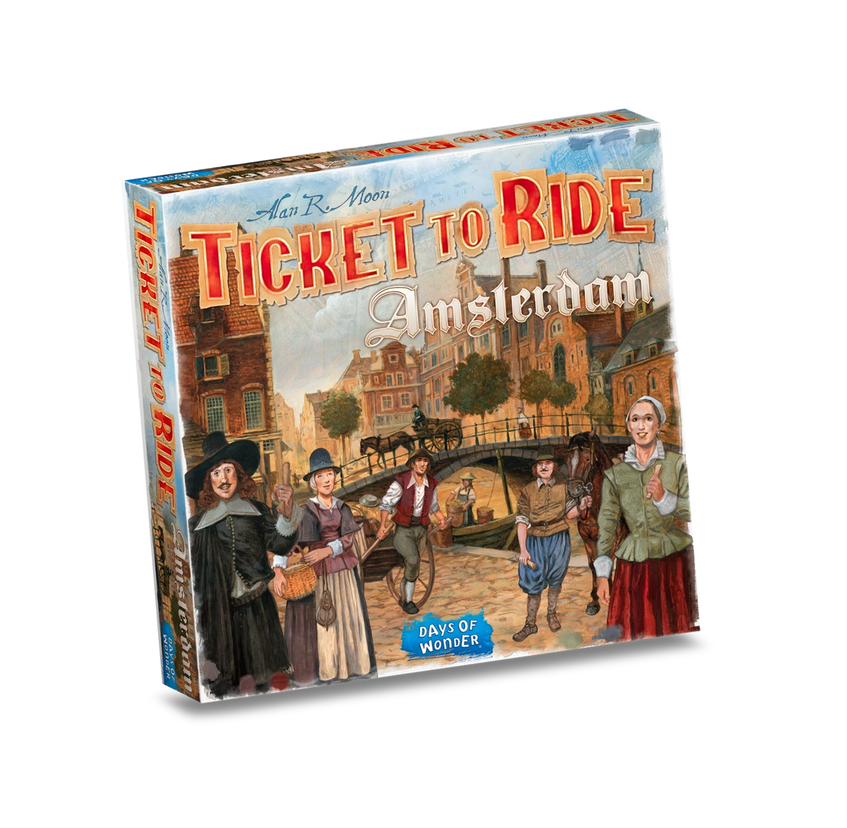 Portada de Ticket to Ride: Amsterdam – Inglés