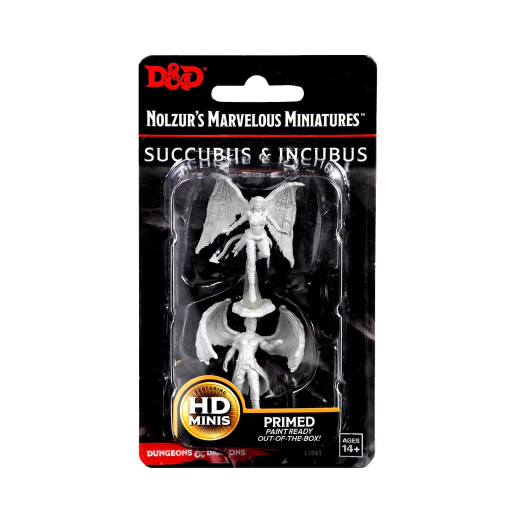 D&D Minis: Wave 10- Succubus & Incubus