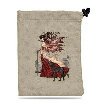 Treasure Nest: Amy Brown- Red Queen Dice Bag