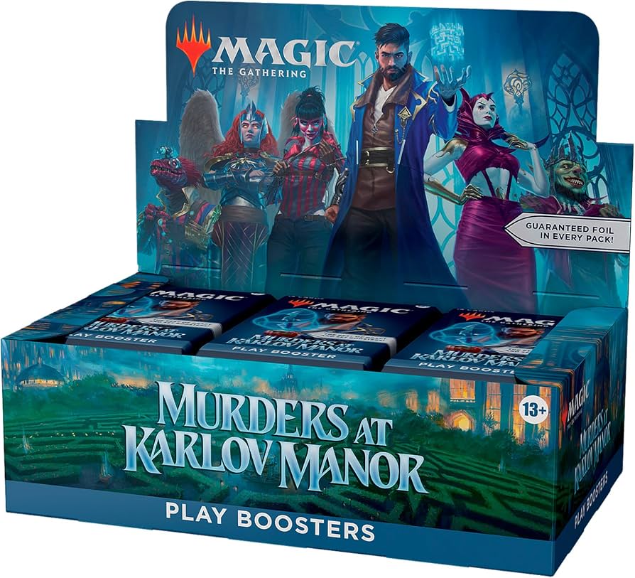 Magic: The Gathering – Murders at Karlov Manor – Play Booster Display
