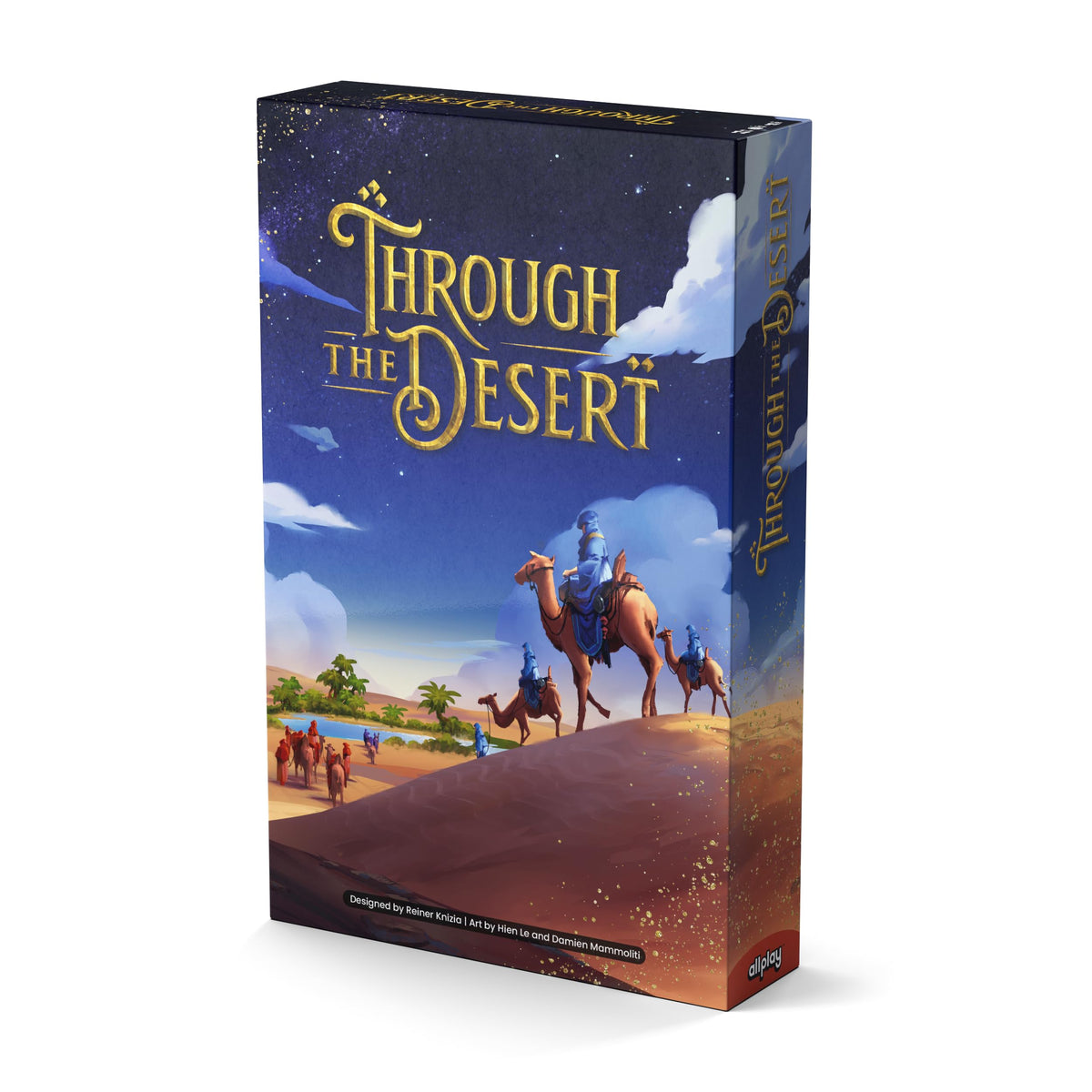 Portada de Through the Desert – Inglés
