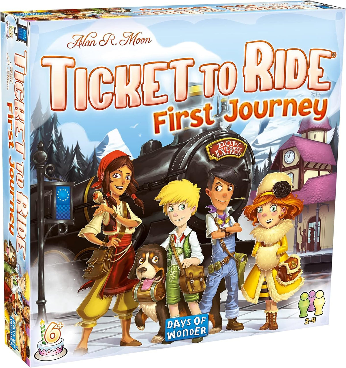 Portada de Ticket to Ride: Europe – First Journey – Inglés