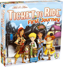Portada de Ticket to Ride: Europe – First Journey – Inglés