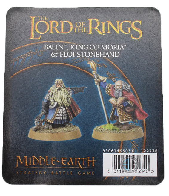 Balin, King of Moria & Flói Stonehand