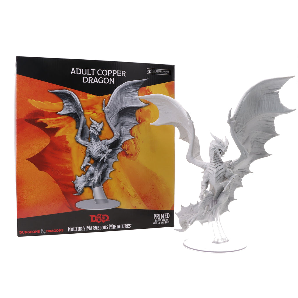 WZK MIN DD NOLZUR ADULT COPPER DRAGON D&D Norzul's