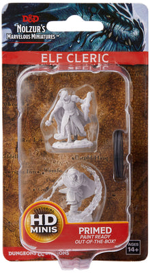D&D Minis: Wave 5- Elf Male Cleric