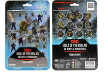 D&D Idols of the realms 2D Acrylic Miniatures Goblinoids