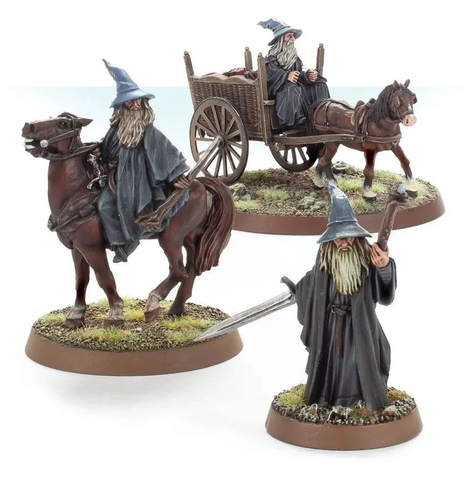 Gandalf the Grey (Foot, Mounted & Cart)