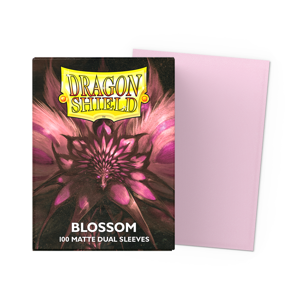 Dragon Shield Sleeves: Standard DUAL- Matte Blossom (100 ct.)