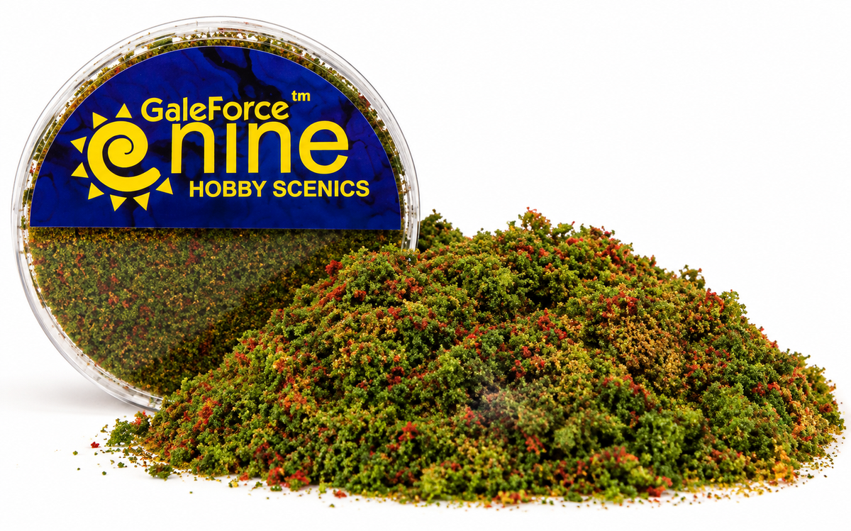 Basing: Hobby Round- Meadow Blend Flock