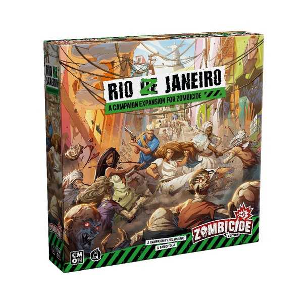 Portada de Zombicide: Rio Z Janeiro – Inglés