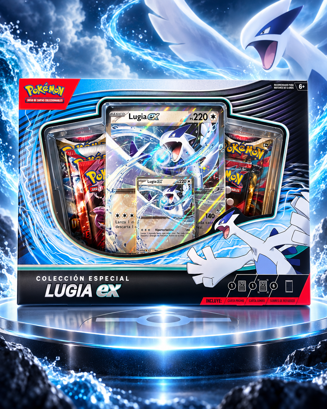 Pokémon TCG: Lugia ex Special Collection – Español