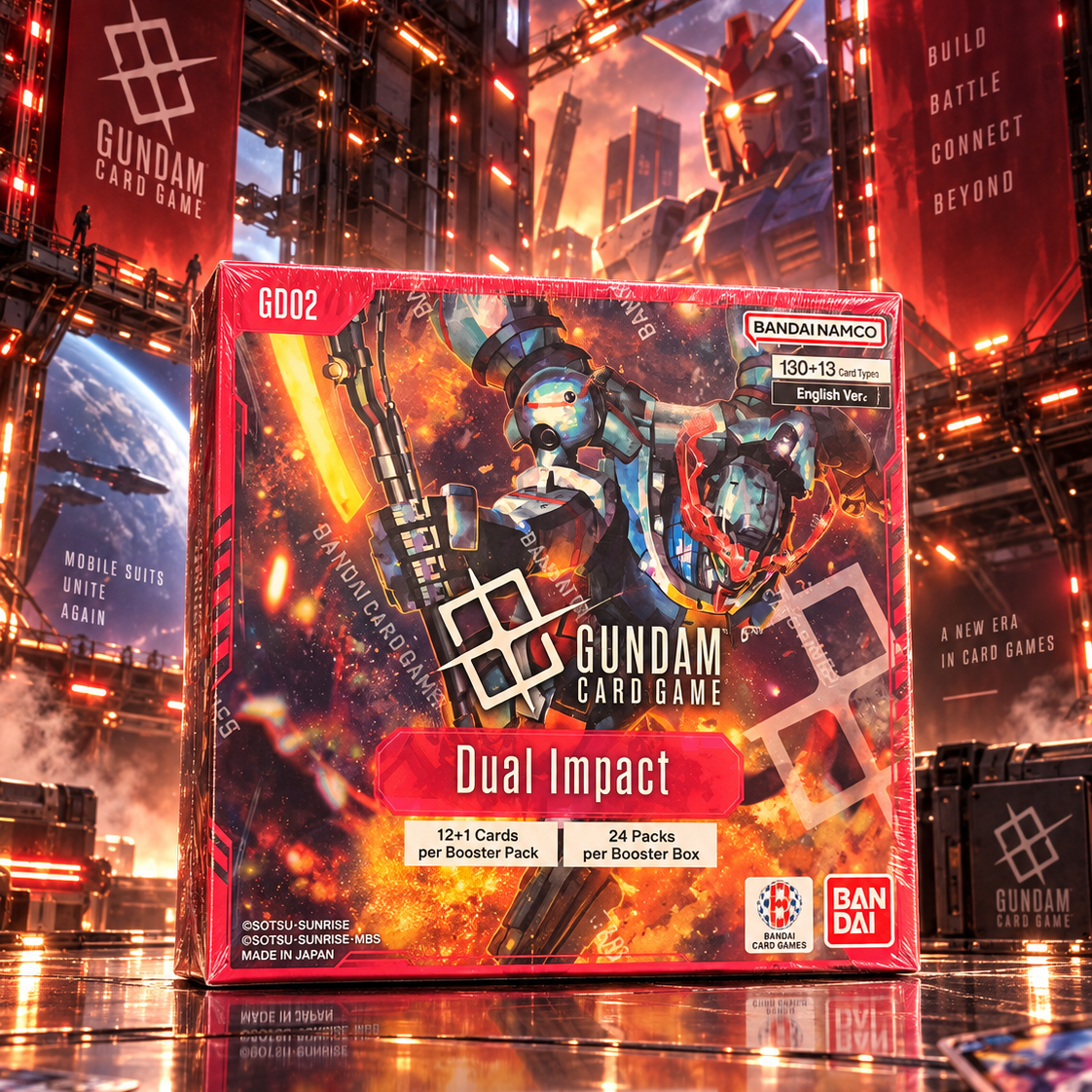 Gundam Card Game: Dual Impact - Booster Pack Display