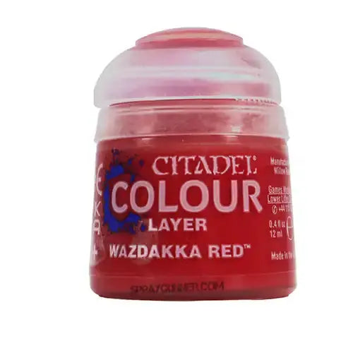 Citadel Colour Layer: Wazdakka Red – 12 ml