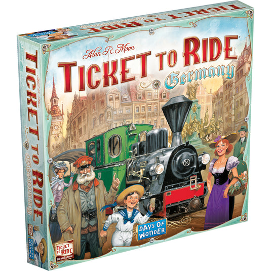 Portada de Ticket to Ride: Germany – Inglés