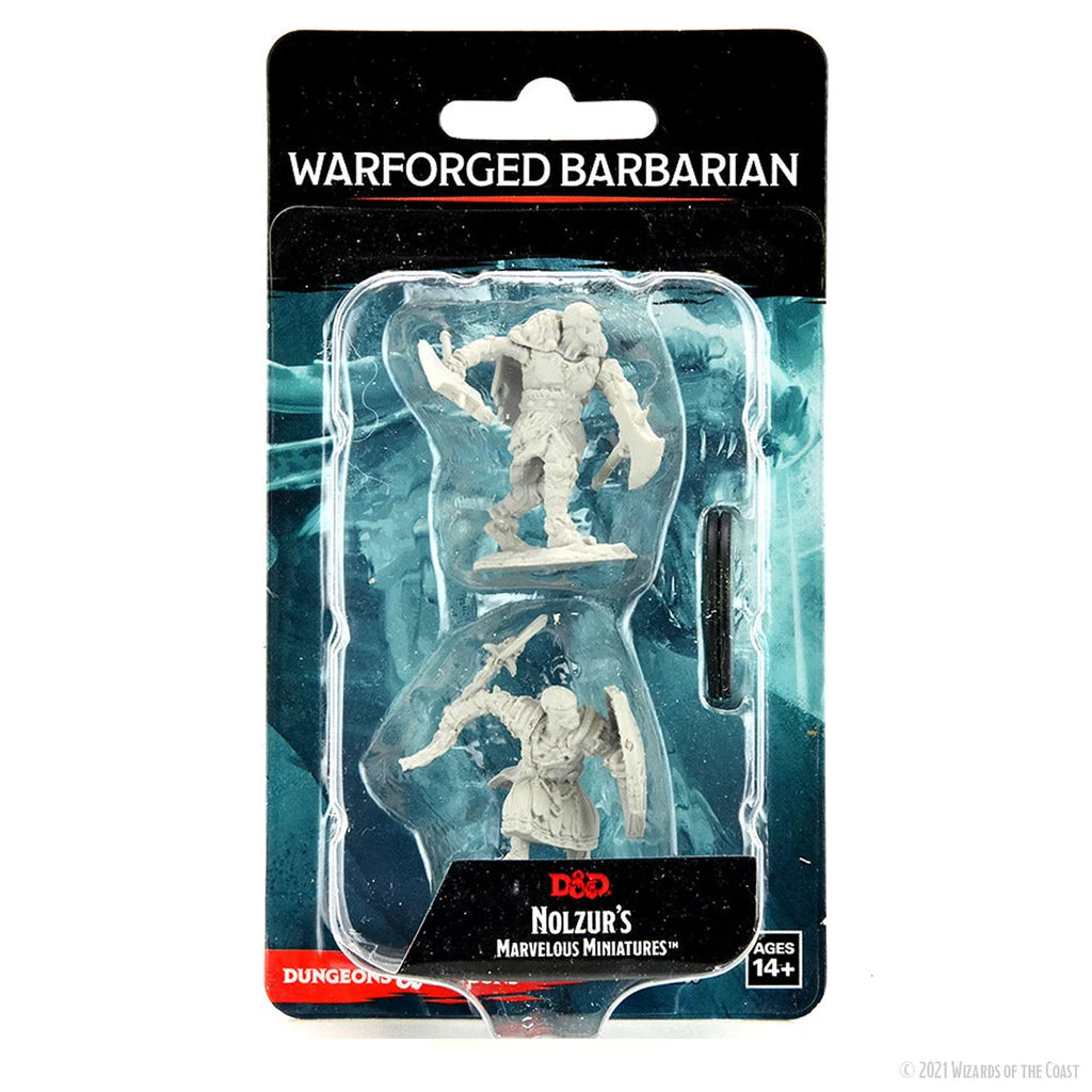 D&D Minis: Wave 14- Warforged Barbarian