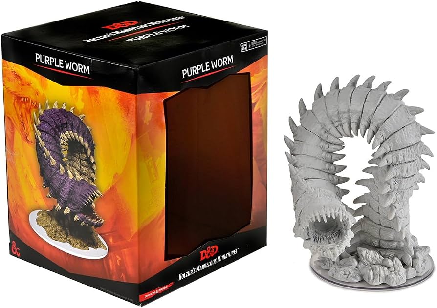D&D Nolzur's Marvelous Minis: Purple Worm