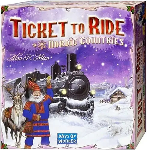 Portada de Ticket to Ride: Nordic Countries – Inglés